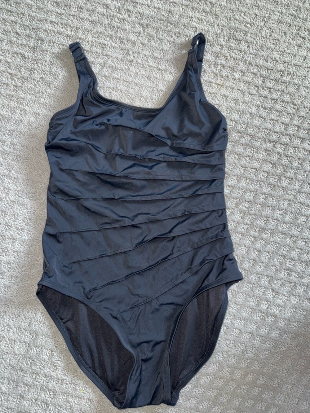 Calvin Klein Black Swimwear One-Piece
